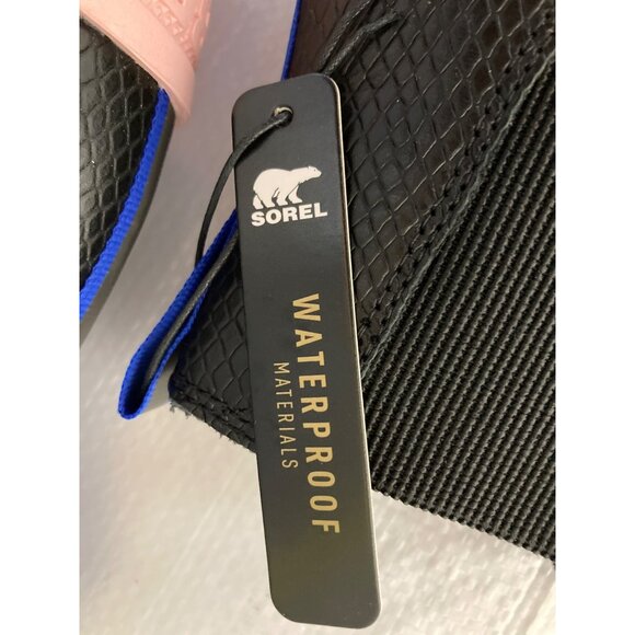 Sorel Women's Brex Chelsea High-Heel Boots - Black & Pink, Size 9, New - Picture 2 of 7